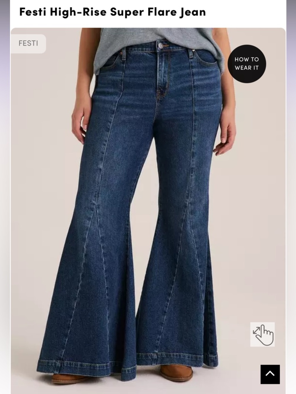 Torrid Festi High-Rise Super Flare Jeans